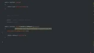 12 Form Requests and Controller Validation