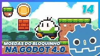 Ep 14 - Spawnando MOEDAS das Caixas Quebráveis na Godot 4.0 - Criando um Jogo de Plataforma 2D