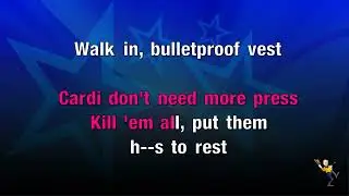 Press - Cardi B (KARAOKE)
