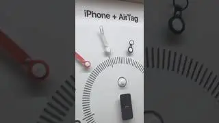 iPhone + Airtag | IPhone Gadgets #shorts  #iphone #iphonegadgets