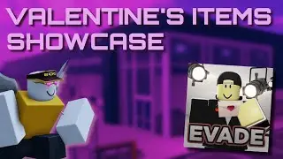 Valentine's Event 2024 Rewards Showcase | Evade | Roblox
