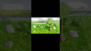 BLENDER RIVER ANIMATION with a FLUID SIMULATION