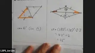 P5 Math: 8/11/24 WB 4-sided Figures - Finding Unknown Angles WB P177 - 180