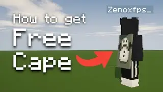 how to get Free cape without mod & client