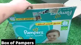 Don’t throw your box of pampers make this instead