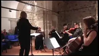 Händel ouverture dell' opera "Rodelinda, orchestra da camera d'Abruzzo, direttore - Maria Romanova