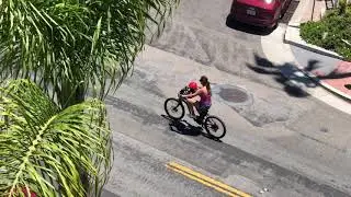 Sarah and  Denni Bike, Beach and Pizza - Murf - San Clemente