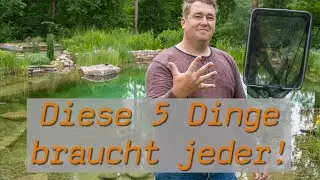 5 Tipps welches TEICHZUBEHÖR wichtig ist!   Vlog 53