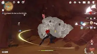 investigate the door on the left side genshin impact