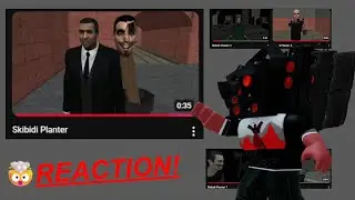 Skibidi Planter (REACTION!) - The planters are attacking the humans?