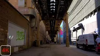 Chicago【4K】Alley - Music Atmosphere