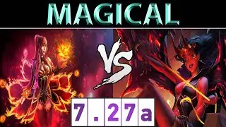 MagicaL [Lina] vs [Queen of Pain] ► EU Ranked ► Dota 2 7.27a