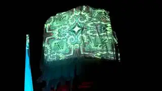 Visuals at Bonetone Massiv 2012 fri night