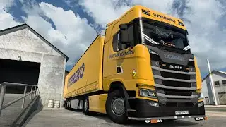 #eurotrucksimulator2   Стрим . TRASKO. Выезжаем с Мурманска.