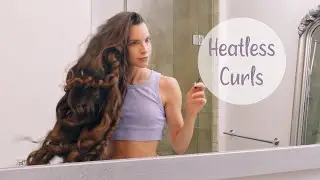 Attempting To Curl My Knee Length Hair With Flexi Rods! Get Ready With me 🥰