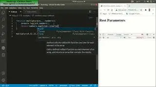 Rest Parameters in Java Script
