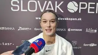 J&T Banka Slovak Open 2024 - Rozhovor s Radkou Zelníčkovou