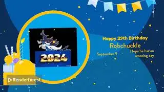 Happy Birthday to @robchuckle401 🎉🎂🎊🥳🍰🎁🧁🎈