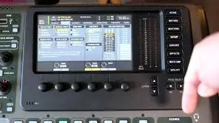 X32 Menu - The Set up menu