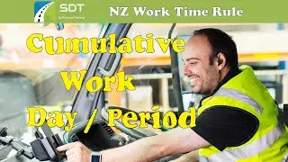 Cumulative Work Day And Period #SDT #NZ #License Work Time Rule