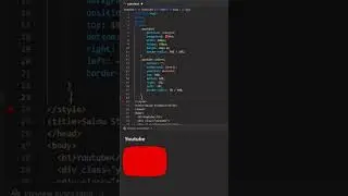 YouTube Symbol using only HTML and CSS📌✅👀