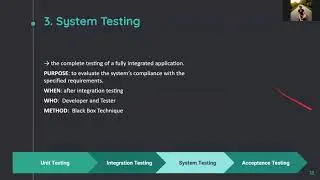 3 System Testing