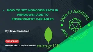 How to Set MongoDB Path in Windows | Add to Environment Variables