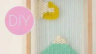 DIY Schilderijtje weven