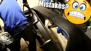 Cutting BOTH Bumpers for Bash Bars on BRZ!