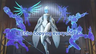 Echo copying ever character
