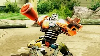 REAL STEEL WORLD ROBOT BOXING(WRB)-SIX SHOOTER vs METRO & AMBUSH & BIO WAR(ЖИВАЯ СТАЛЬ)