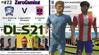 Dream League Soccer 2021⚽ Android Gameplay Walkthrough | Legendary Division #72