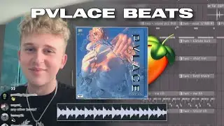 How PVLACE Makes INSANE DARK Beats From Scratch | FL Studio 20 Tutorial