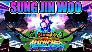 UNIDAD SECRETA💀 SUNG JIN WOO EVO SHOWCASE 💀✨( The Pro Gamer )🌀 ANIME DEFENDERS 🌀