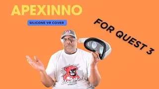 APEXINNO VR Silicone Face Pad Cover for Meta Quest 3