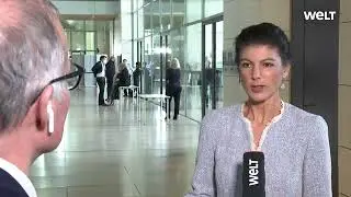 Hier findet Sahra Wagenknecht deutliche Worte zur Aufrüstung. Putin Ukraine-Krieg