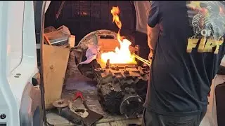 сварка КПП прямо в Ларгусе 🤣🤣 TIG лазерная чистка, ремонт, зачистка, подготовка, прогрев