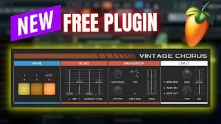 NEW PLUGIN REVIEW - Vintage Chorus Tutorial FL Studio