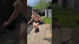 Double Unders at 10 Years Old Skipping