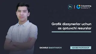 Adobe Photoshop - Grafik dizaynerlar uchun as qotuvchi resurslar.