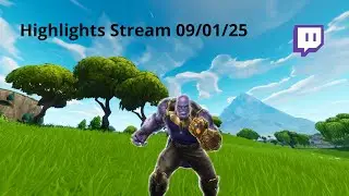 Fortnite Stream Highlights 9 janvier 2025 *des quotes légendaires et du gameplay médiocre*