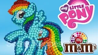 Торт Радуга Дэш из M&M's. Как приготовить торт Литл Пони