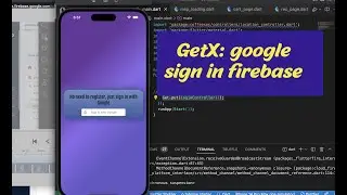 Flutter GetX: login with Google and store user data to firebase!