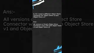 Object Store V2 FAQ 4 