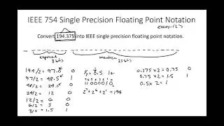 10 - IEEE 754 Floating Point Example