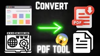 Convert Webpages & URLs into PDF, Text & More
