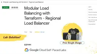 Lab Solution: Modular Load Balancing with Terraform - Regional Load Balancer || Google Arcade 2023