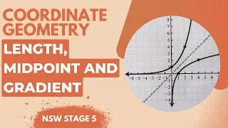 Length, midpoint and gradient of an interval with Worked Examples
