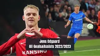 Jens Odgaard || All goals & Assists 2022/2023  • AZ Alkmaar