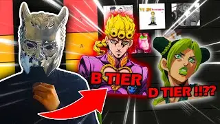 DRUNK JOJO BIZARRE ADVENTURE TIER LIST